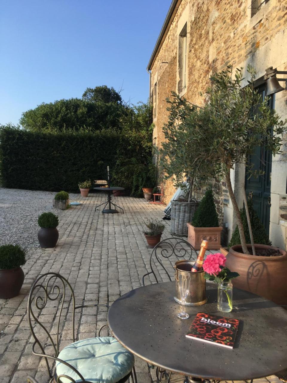 Готель Manoir De La Riviere Saint-Louet-sur-Seulles Екстер'єр фото